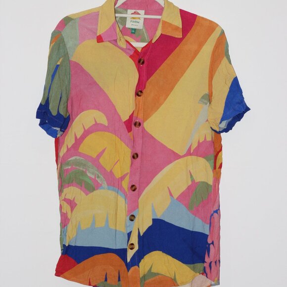 FARM Rio Button Down Top - Picture 2 of 4